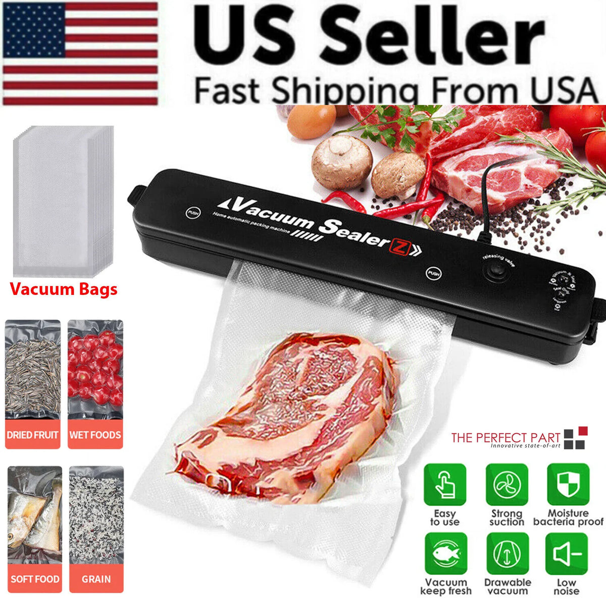 Automatic vacuum sealer machine