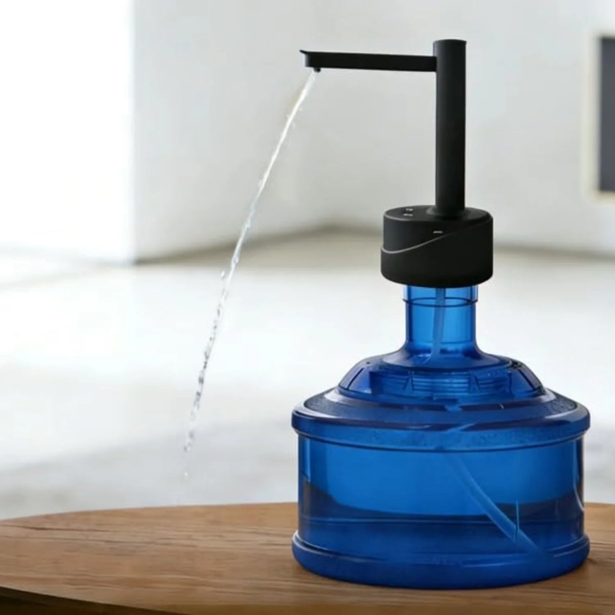 Foldable Electric Water Bottle Pump, USB Rechargeable Automatic Dispenser with 3 Settings