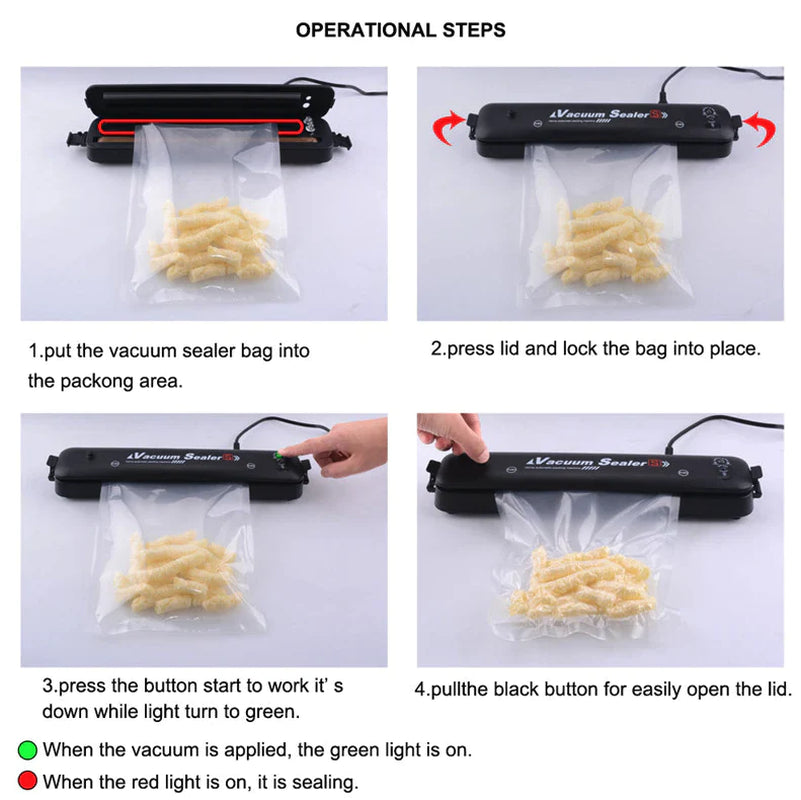 Automatic vacuum sealer machine
