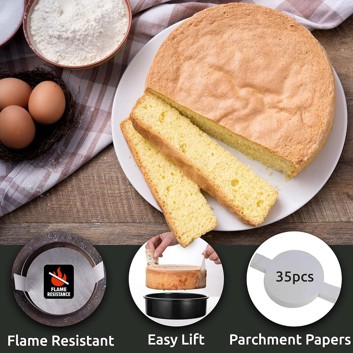 133-piece cake pan and decorating kit