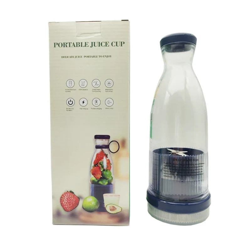 Electric Orange Juicer Bottle Portable Juicer Blender Wireless Fresh Juice Extractors Mixer Kitchen Fruit Squeezer Blender
