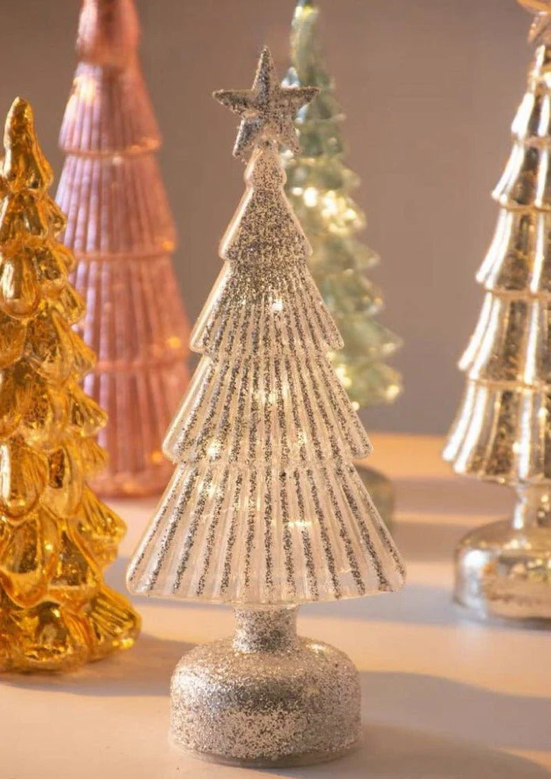 Sparkling Christmas Tree Led Light, Elegant Table Setting & Tablescape Decor Centerpiece